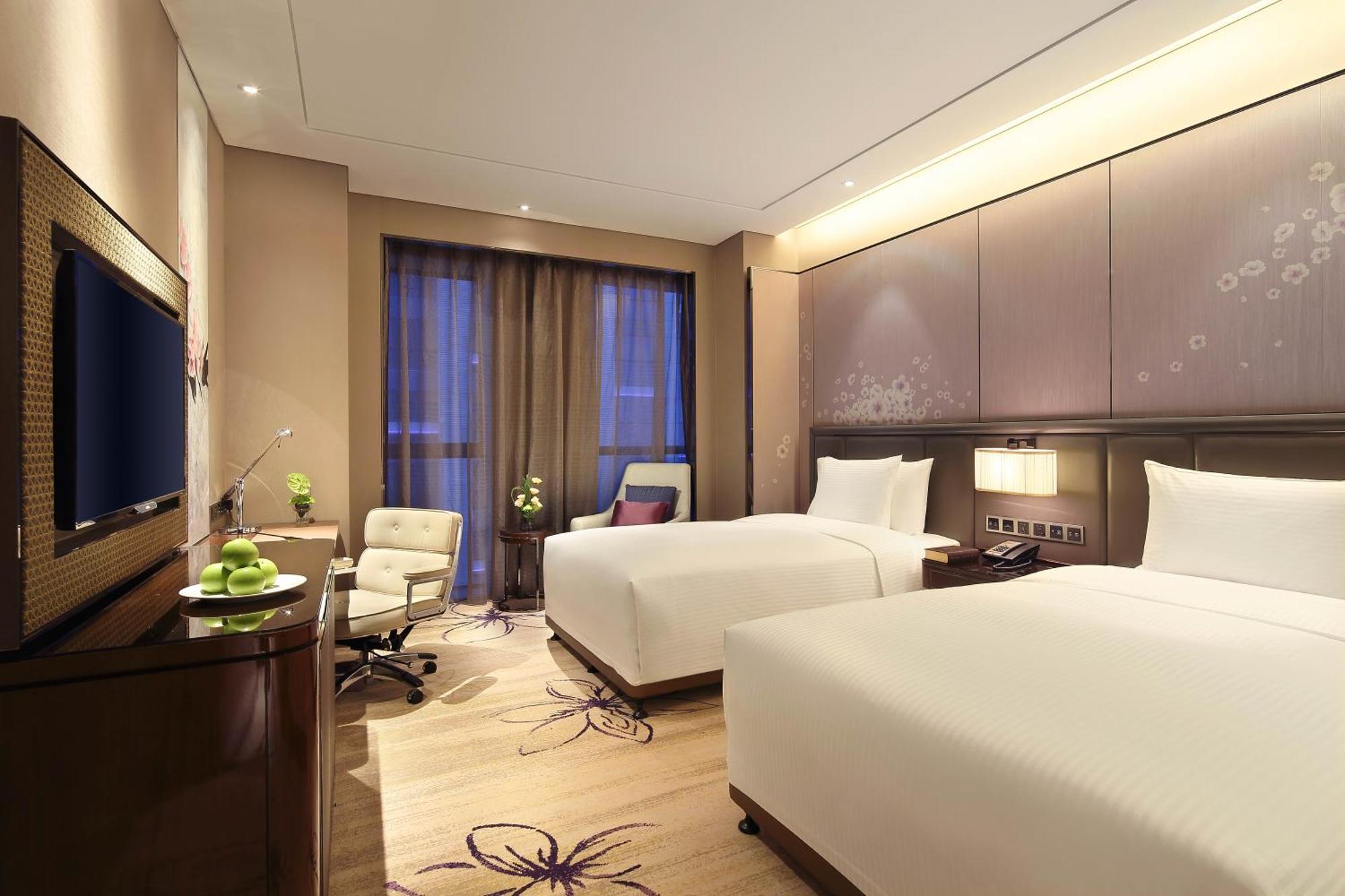 Wanda Realm Guangyuan Hotell Exteriör bild