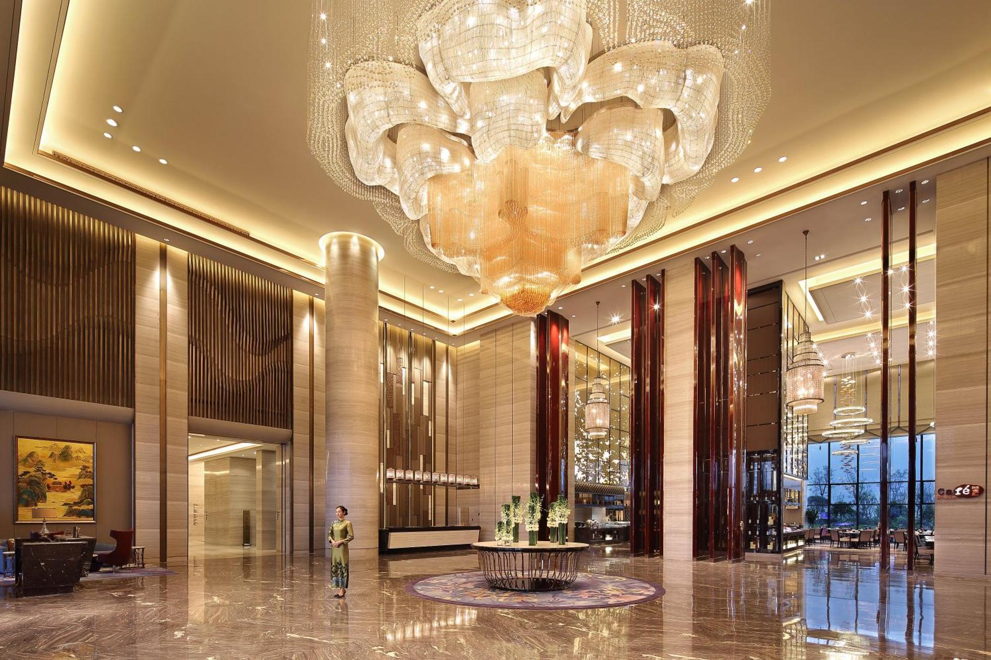 Wanda Realm Guangyuan Hotell Exteriör bild