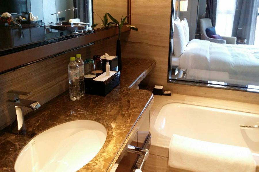 Wanda Realm Guangyuan Hotell Exteriör bild